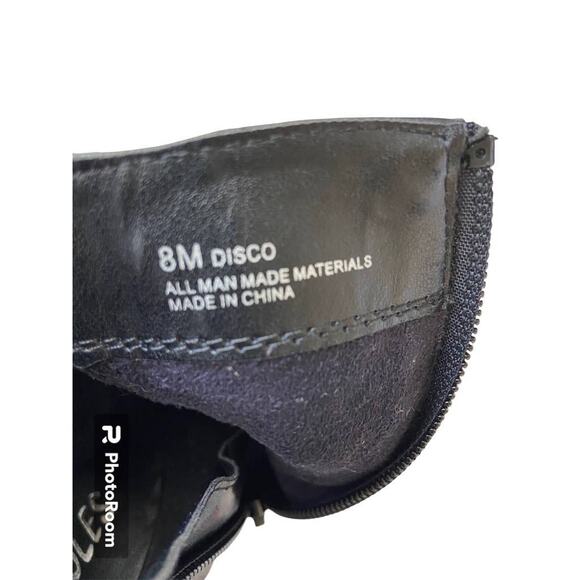 Aerosoles Leather‎ Booties Open Toe Heels Boots Women's 8M - Picture 7 of 11